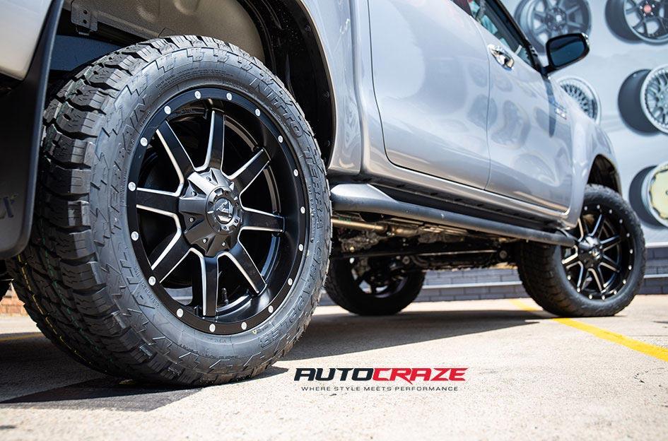 TOYOTA HILUX N80 4WD MAVERICK GLOSS BLACK MILLED ACCENTS